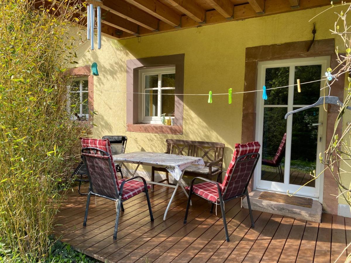 Ferienwohnung Suedliche Weinstrasse Zwischen Wald Und Reben Klingenmünster Kültér fotó