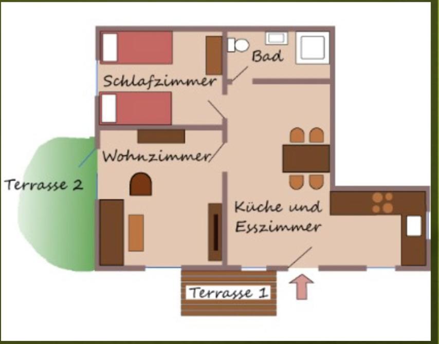 Ferienwohnung Suedliche Weinstrasse Zwischen Wald Und Reben Klingenmünster Kültér fotó